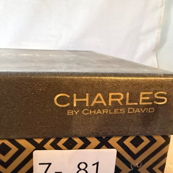 Charles by Charles David Yasmin Cognac Suede Booties Women Size 5.5 NIB - Picture 8 of 8